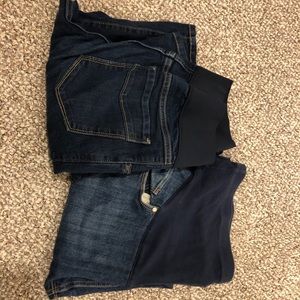 Old navy maternity jeans size 12